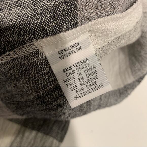 Habitat Clothes to live in Plaid Gray Button Down Shirt - Picture 12 of 15